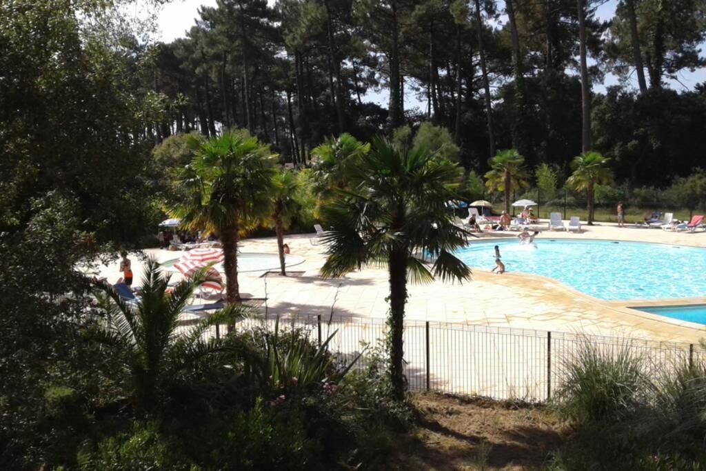 T2 Antigua Ondres Plage Avec Piscine Et Tennis Esterno foto