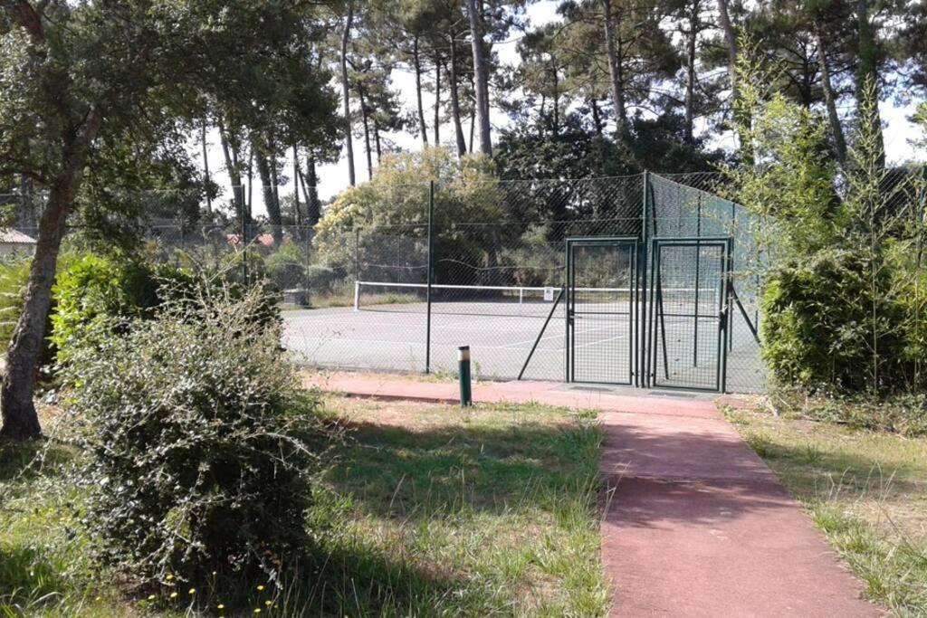T2 Antigua Ondres Plage Avec Piscine Et Tennis Esterno foto
