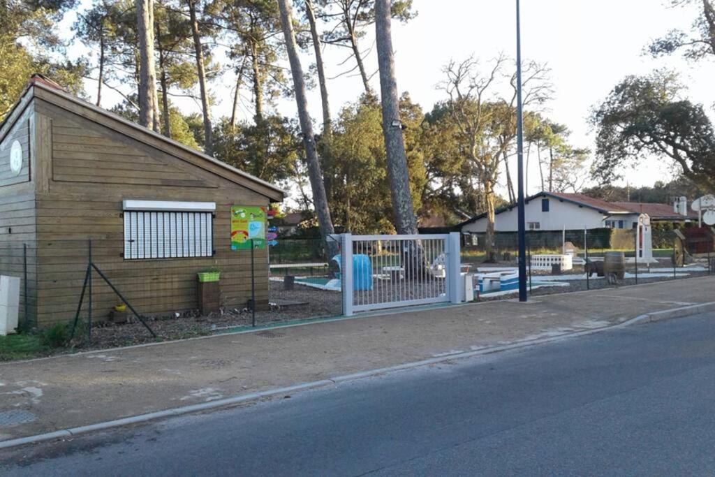 T2 Antigua Ondres Plage Avec Piscine Et Tennis Esterno foto