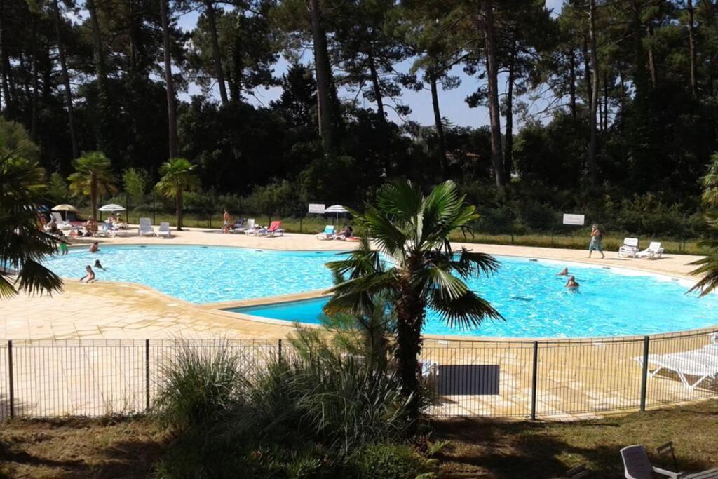 T2 Antigua Ondres Plage Avec Piscine Et Tennis Esterno foto