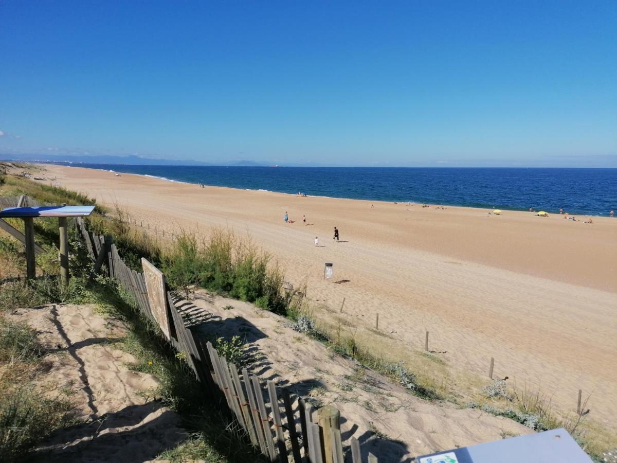 T2 Antigua Ondres Plage Avec Piscine Et Tennis Esterno foto